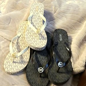 Michael Kors flip flops